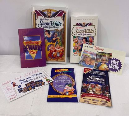 Picture of شريطين فيديو سنووايت وبروشورات